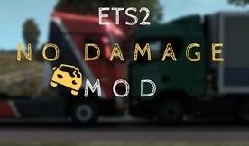 No Damage, No collision mod ETS2 1.49