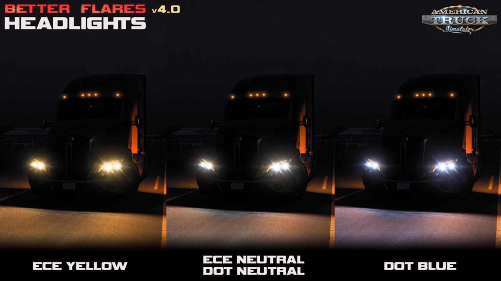 Better Flares Mod v4.6.4 Update ATS 1.55
