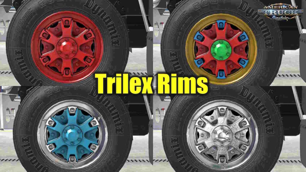 Trilex Rims v1.6 Update ATS Tyres 1.55