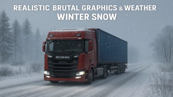 Realistic Brutal Graphics & Weather Winter Snow V2.0 Update 1.56