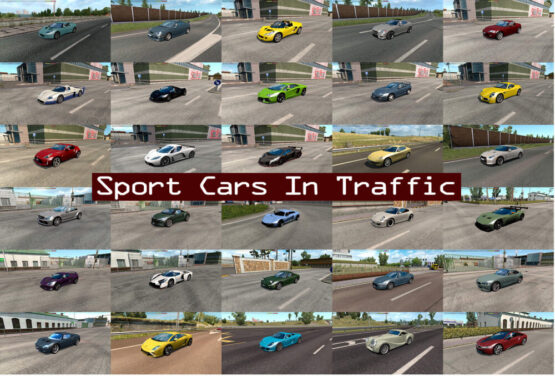 Sport Cars Traffic Pack v12.7.12