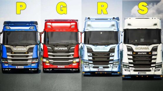 Next Generation Scania P G R S v1.57